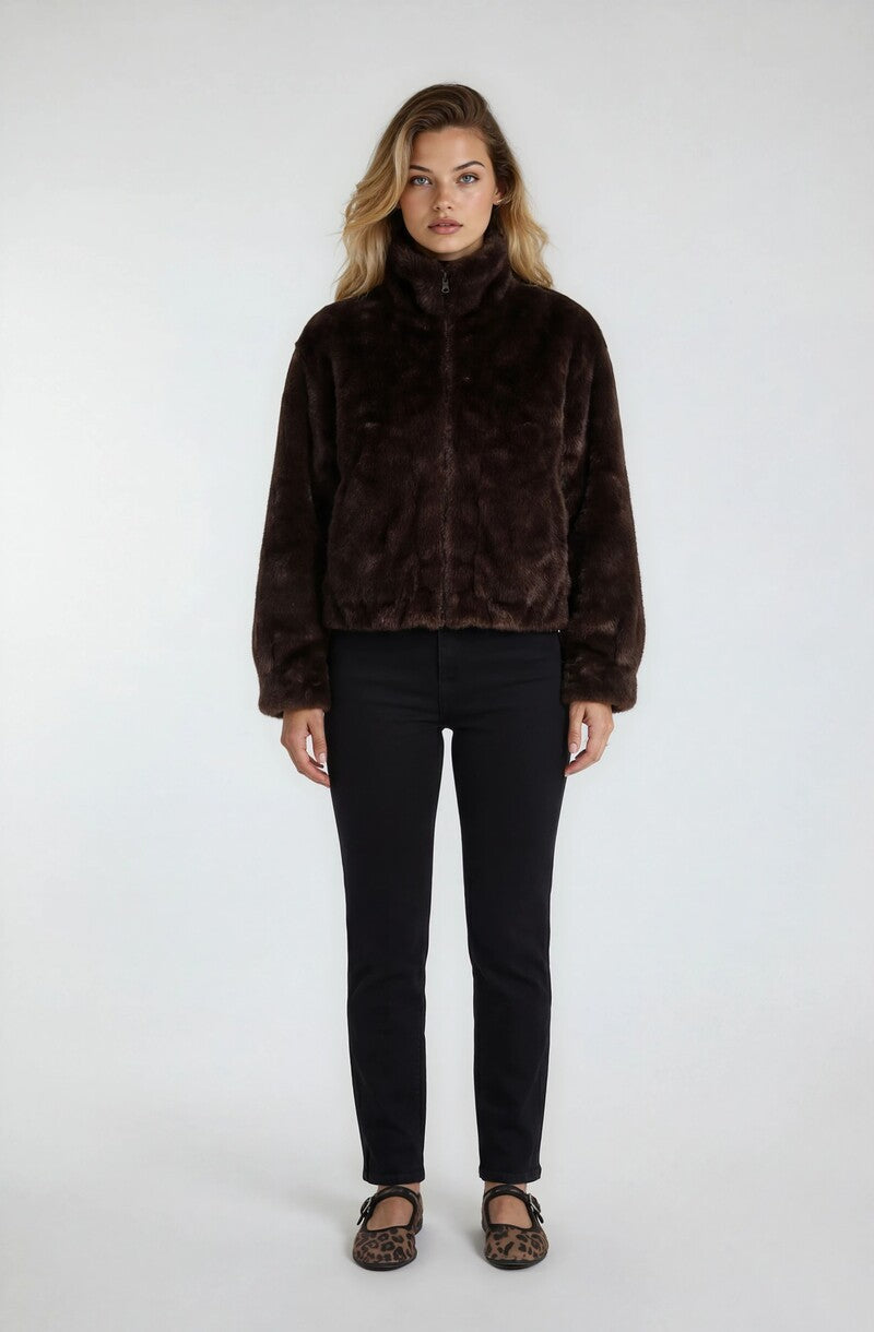 Faux Fur Jacket