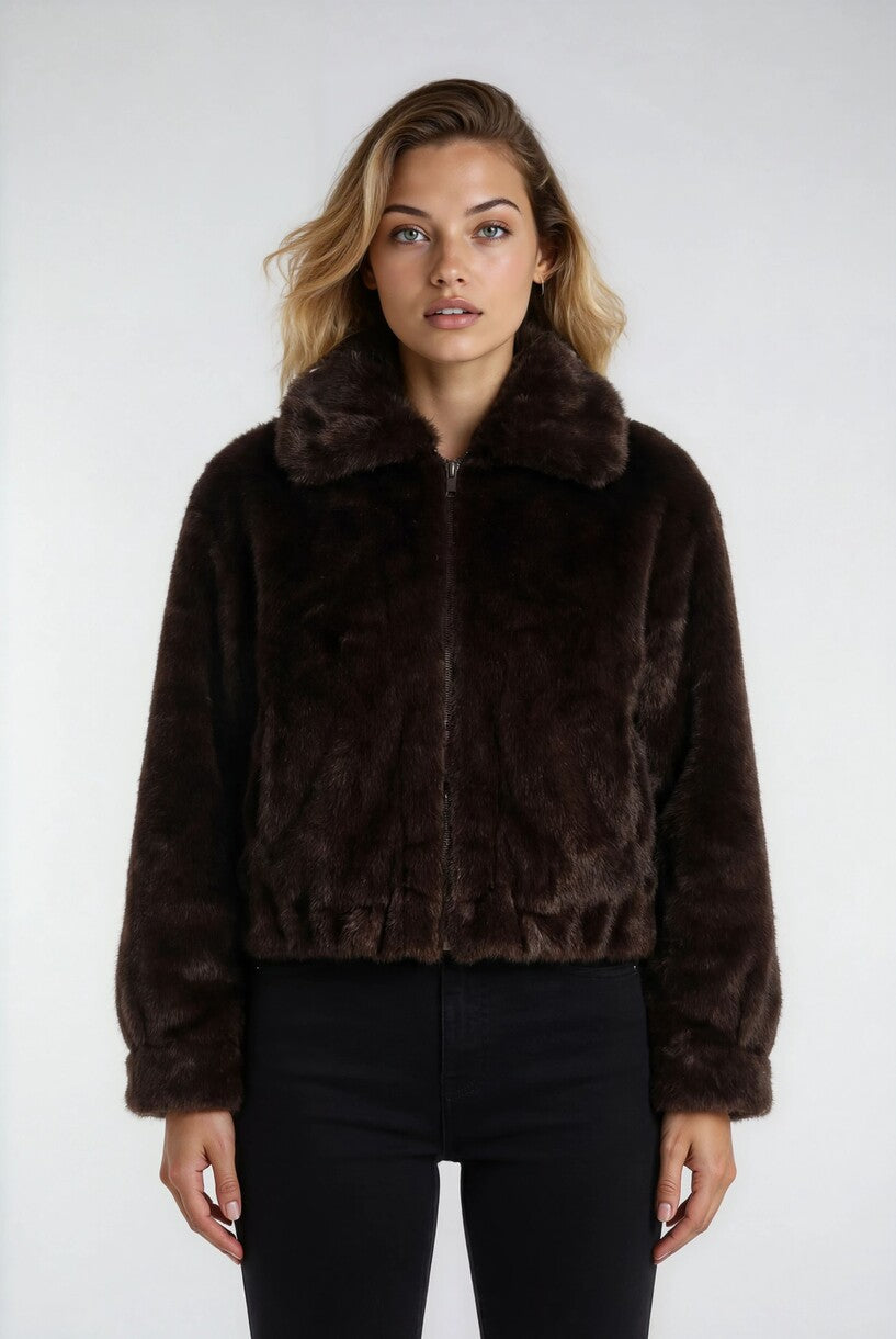 Faux Fur Jacket