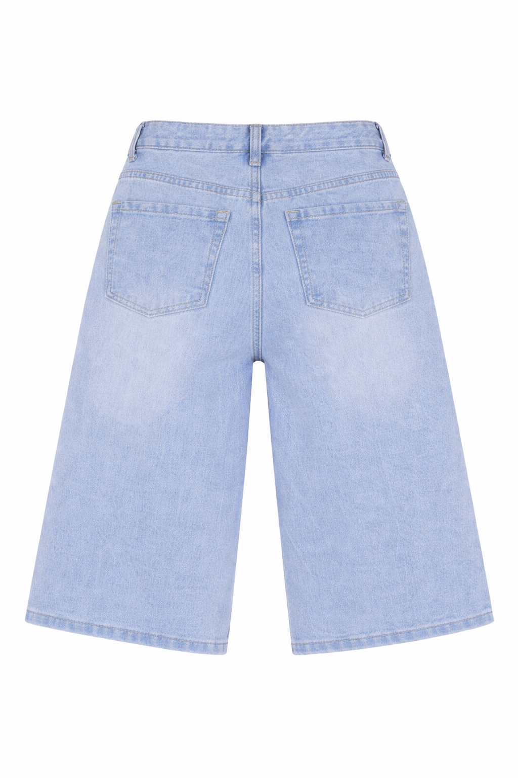 Denim Bermuda Shorts
