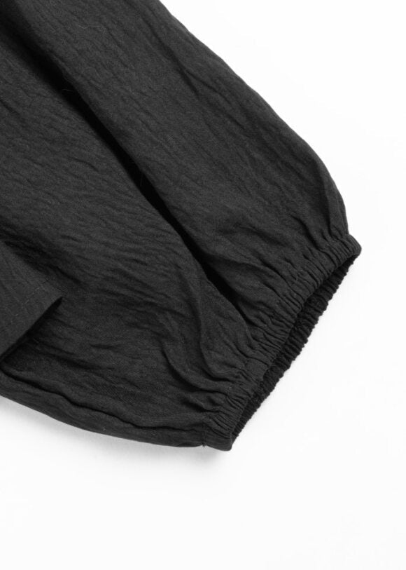 Tie Front Ruffle Blouse