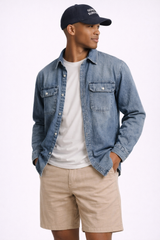 F21 Men Denim Shirt