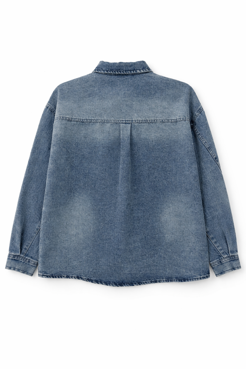 F21 Men Denim Shirt