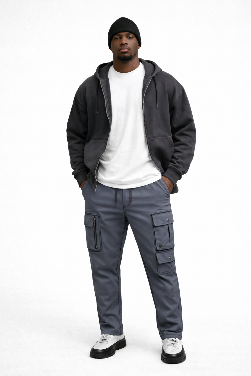 Drawstring Cargo Joggers