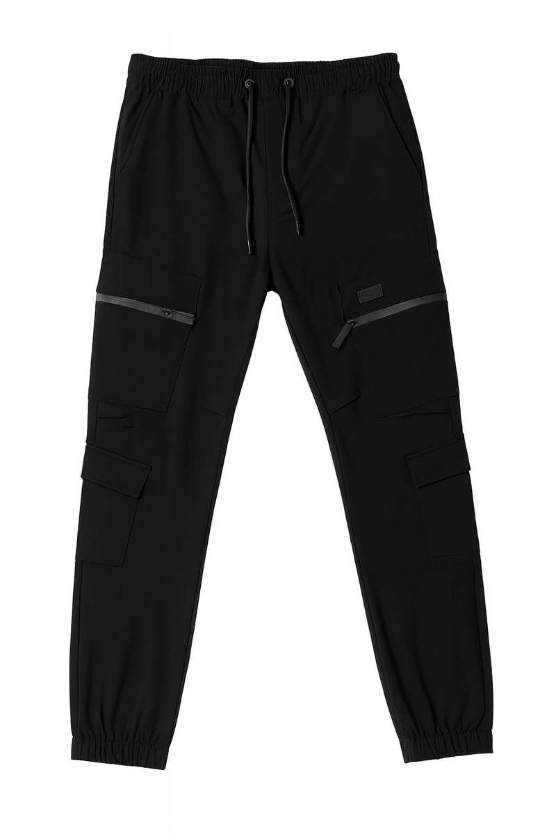 Drawstring Cargo Joggers