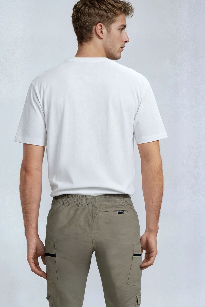 Drawstring Cargo Joggers