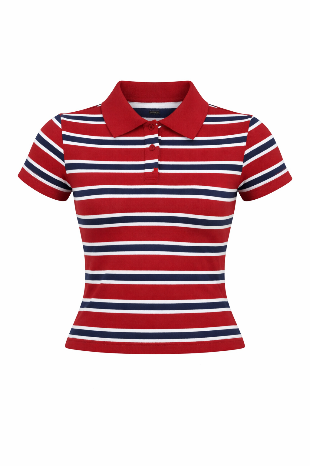 Striped Collared Top