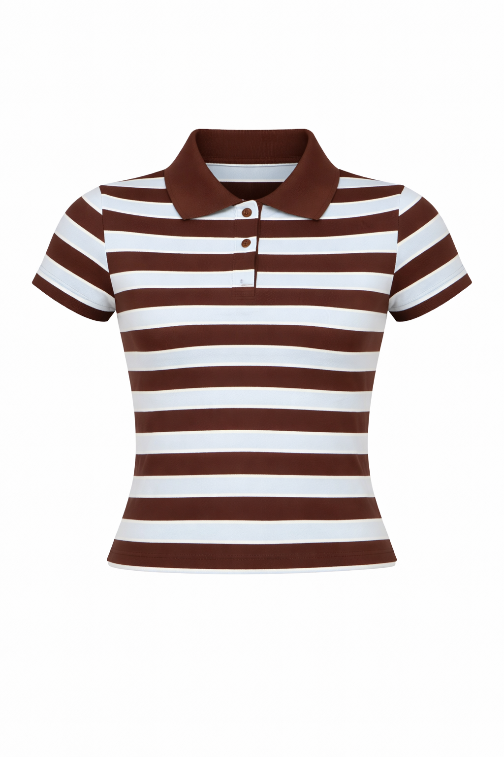 Striped Collared Top