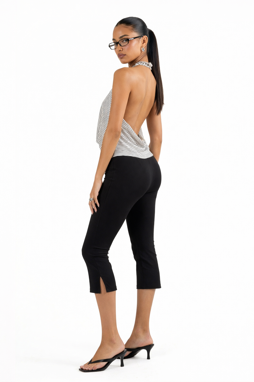 Fitted Capri Pants