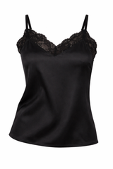 Satin & Lace Tank Top