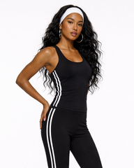 Sporty Chic Halter Top