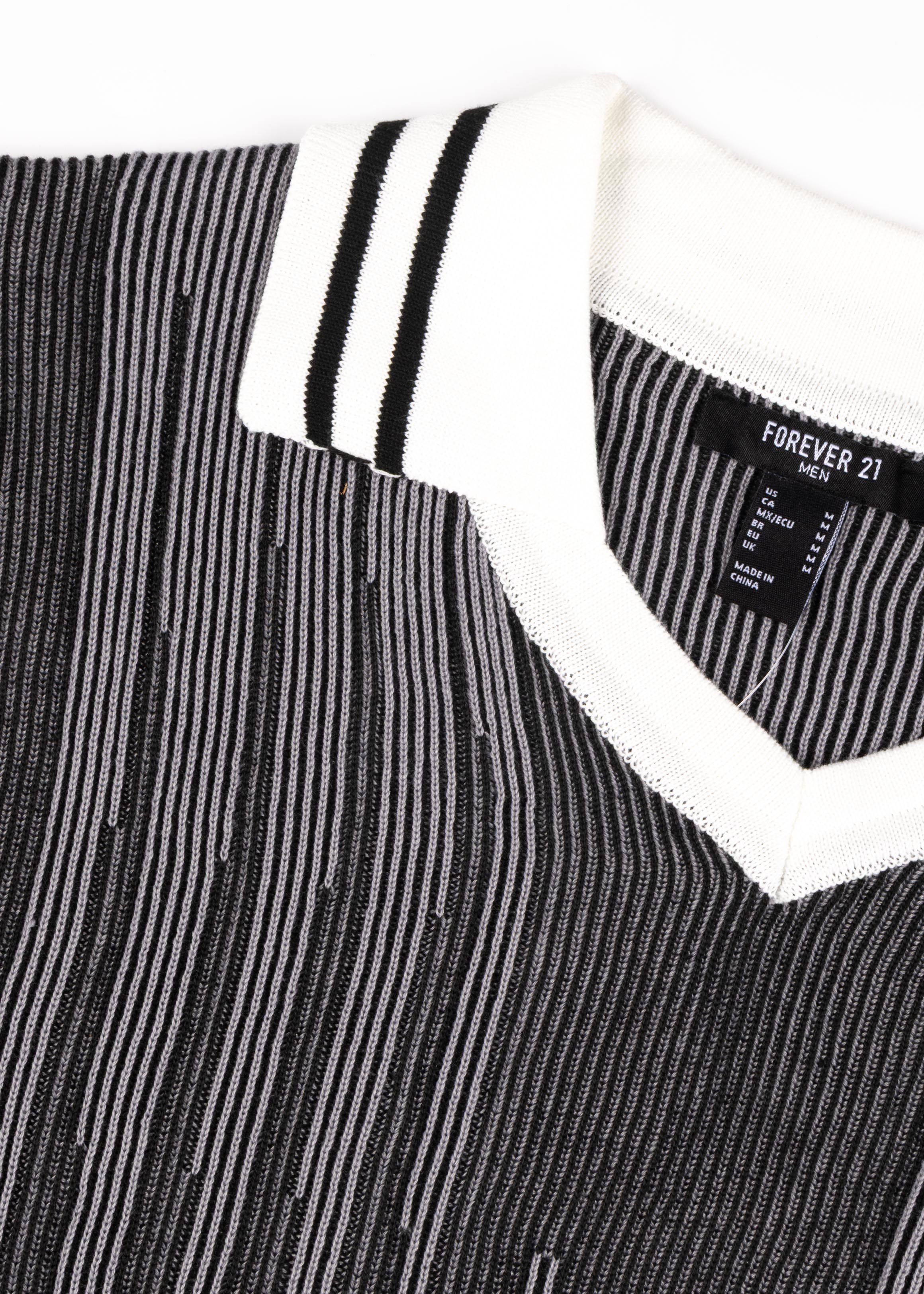 Crest Long Sleeve Knit Jersey Shirt