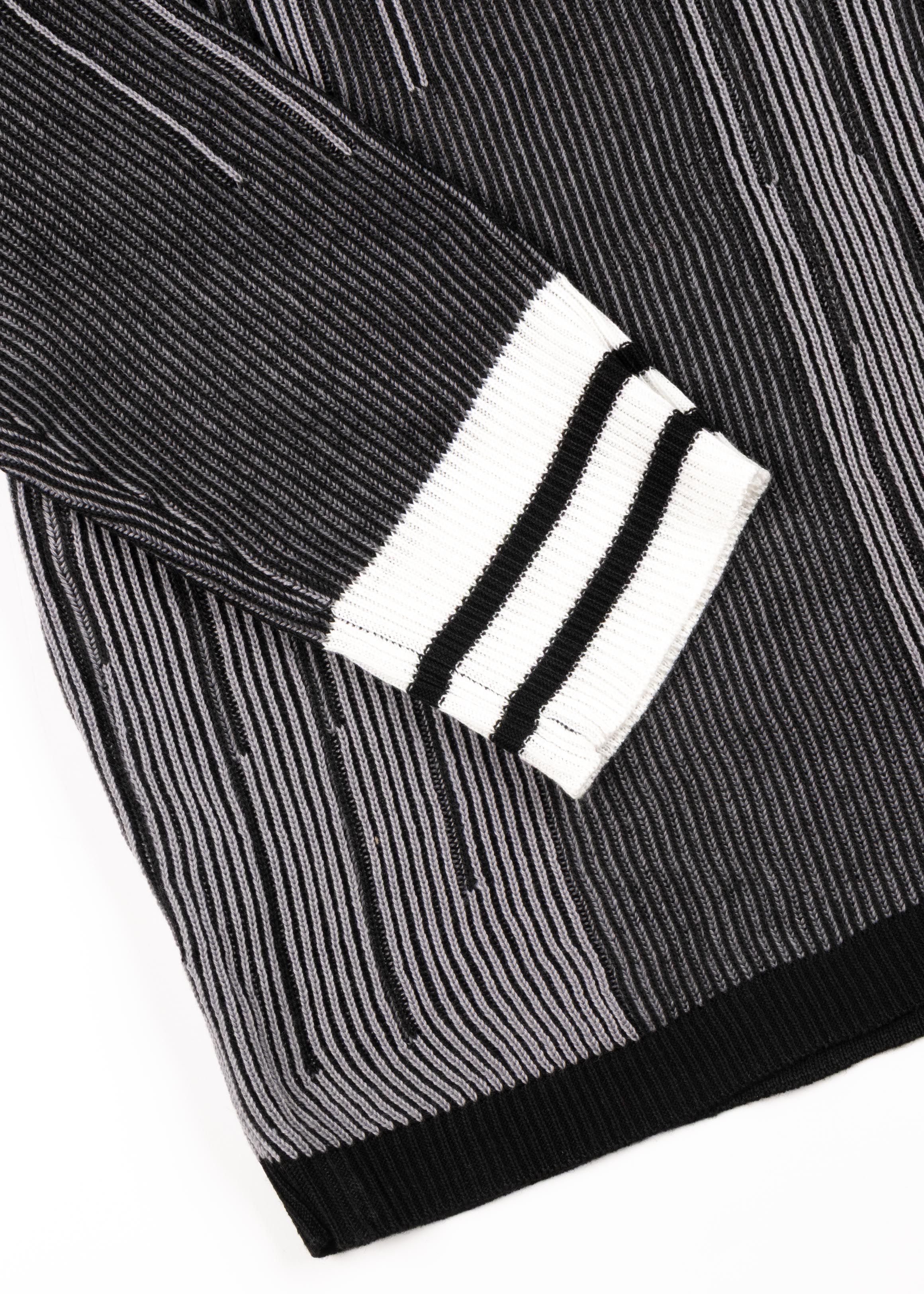 Crest Long Sleeve Knit Jersey Shirt