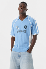 Sports Club Knit Collared Shirt