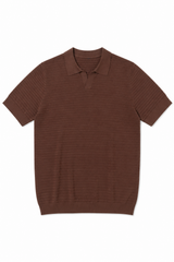 Knit Collared Shirt