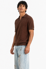 Knit Collared Shirt
