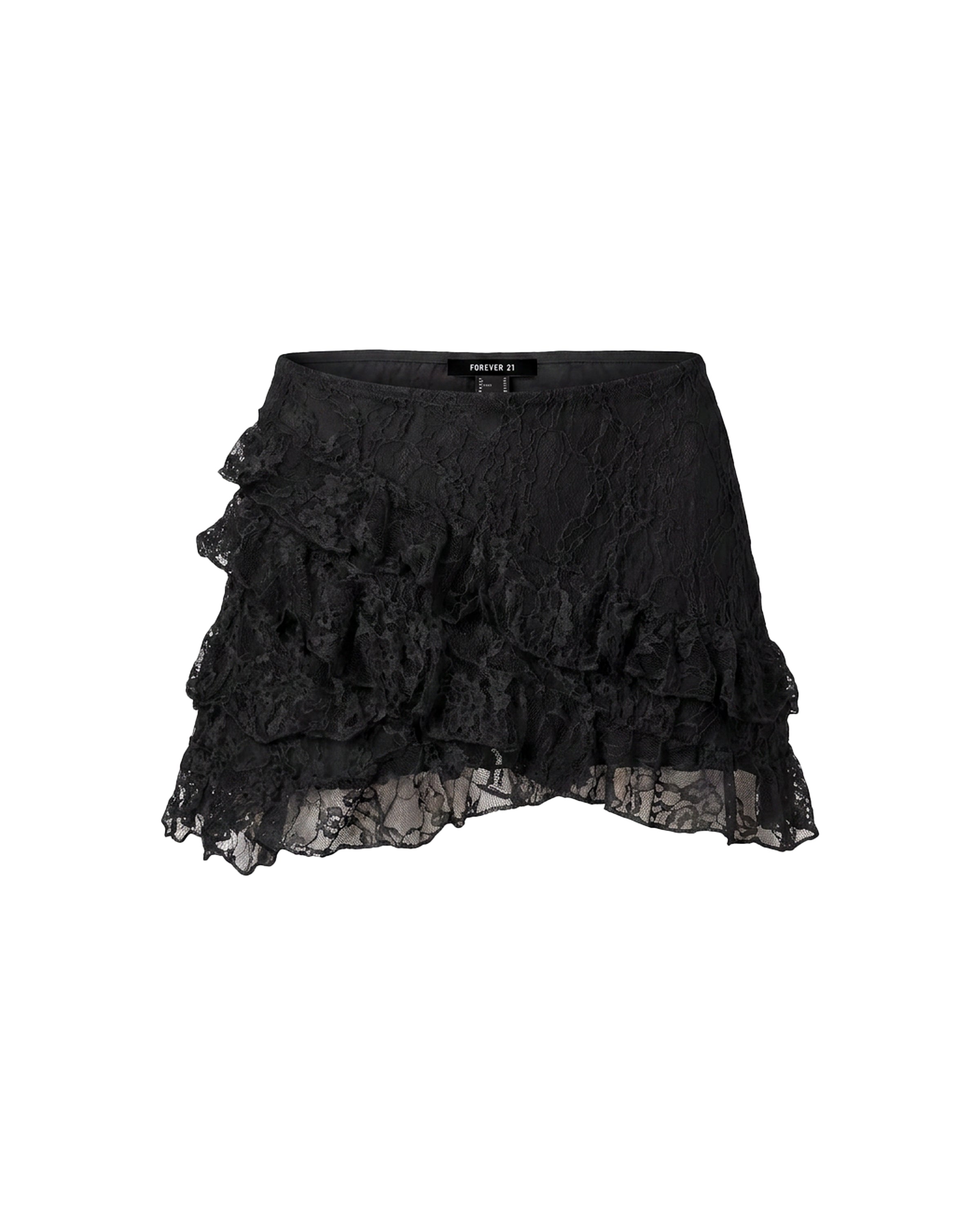 Triangle Bikini and Lace Skirt Set