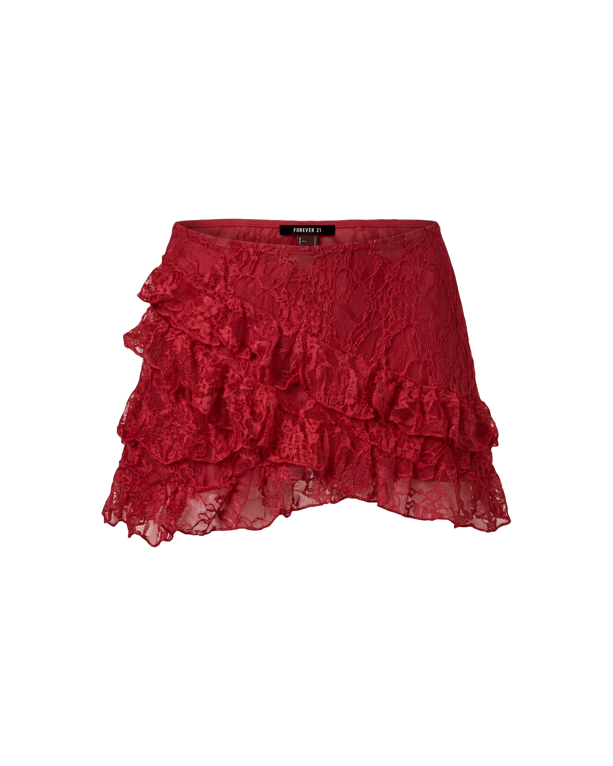 Triangle Bikini and Lace Skirt Set