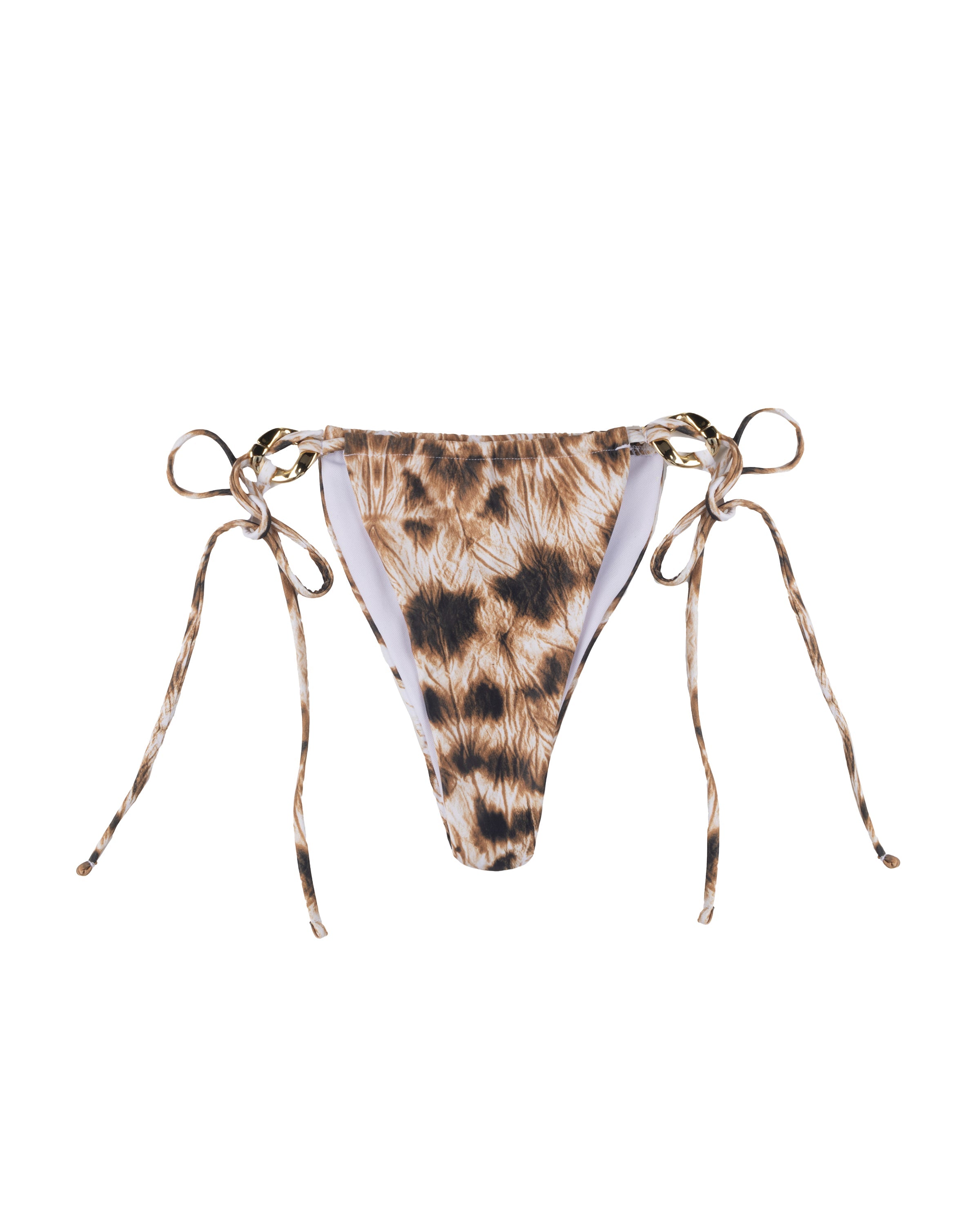 Printed Triangle Bikini and Cover Up Pant Set