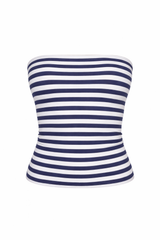 Striped Bandeau Top