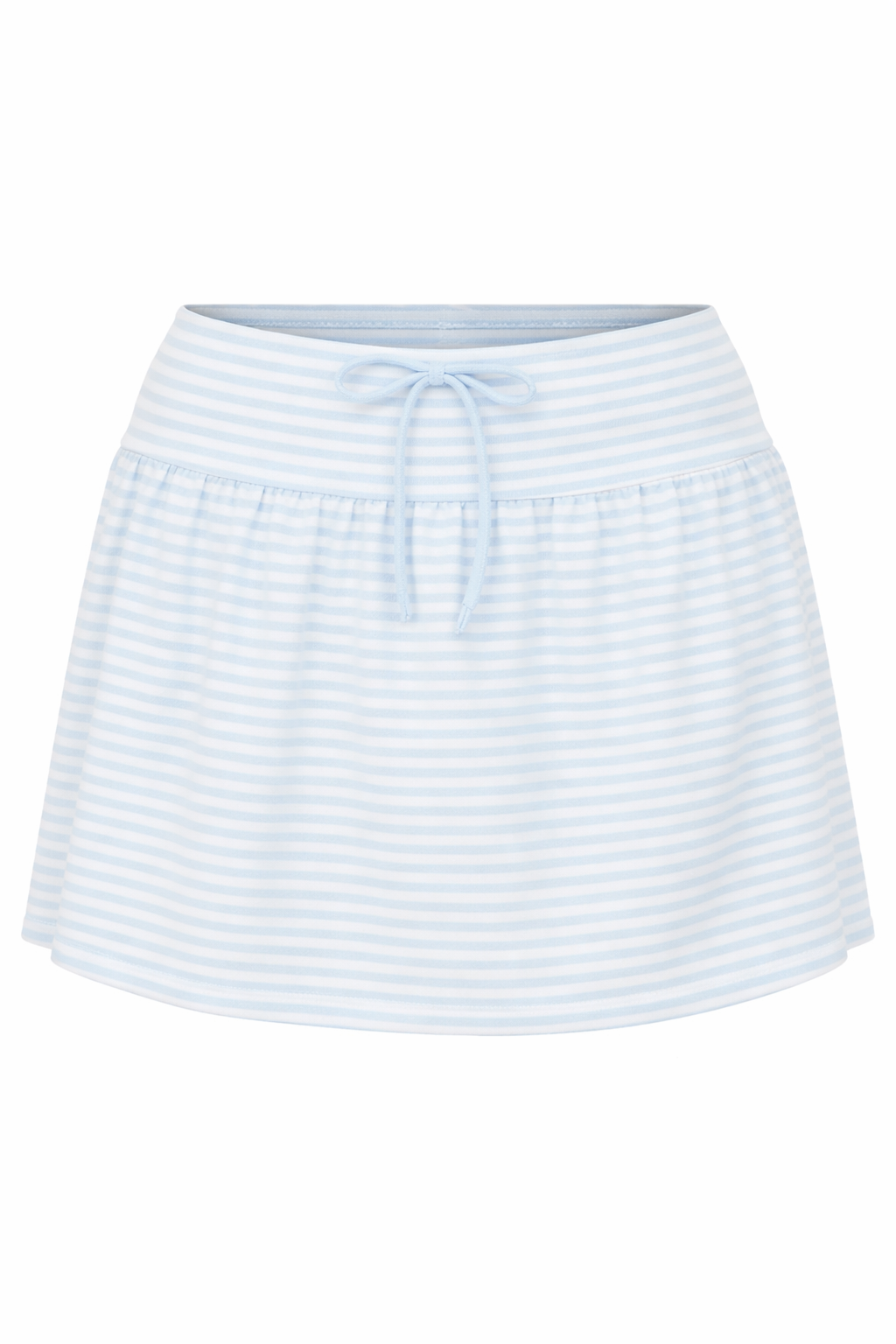 Striped Knit Mini Skirt
