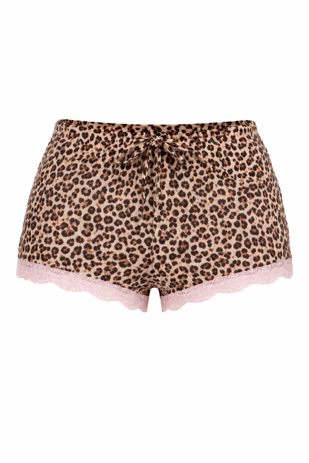 Leopard and Lace Micro Shorts