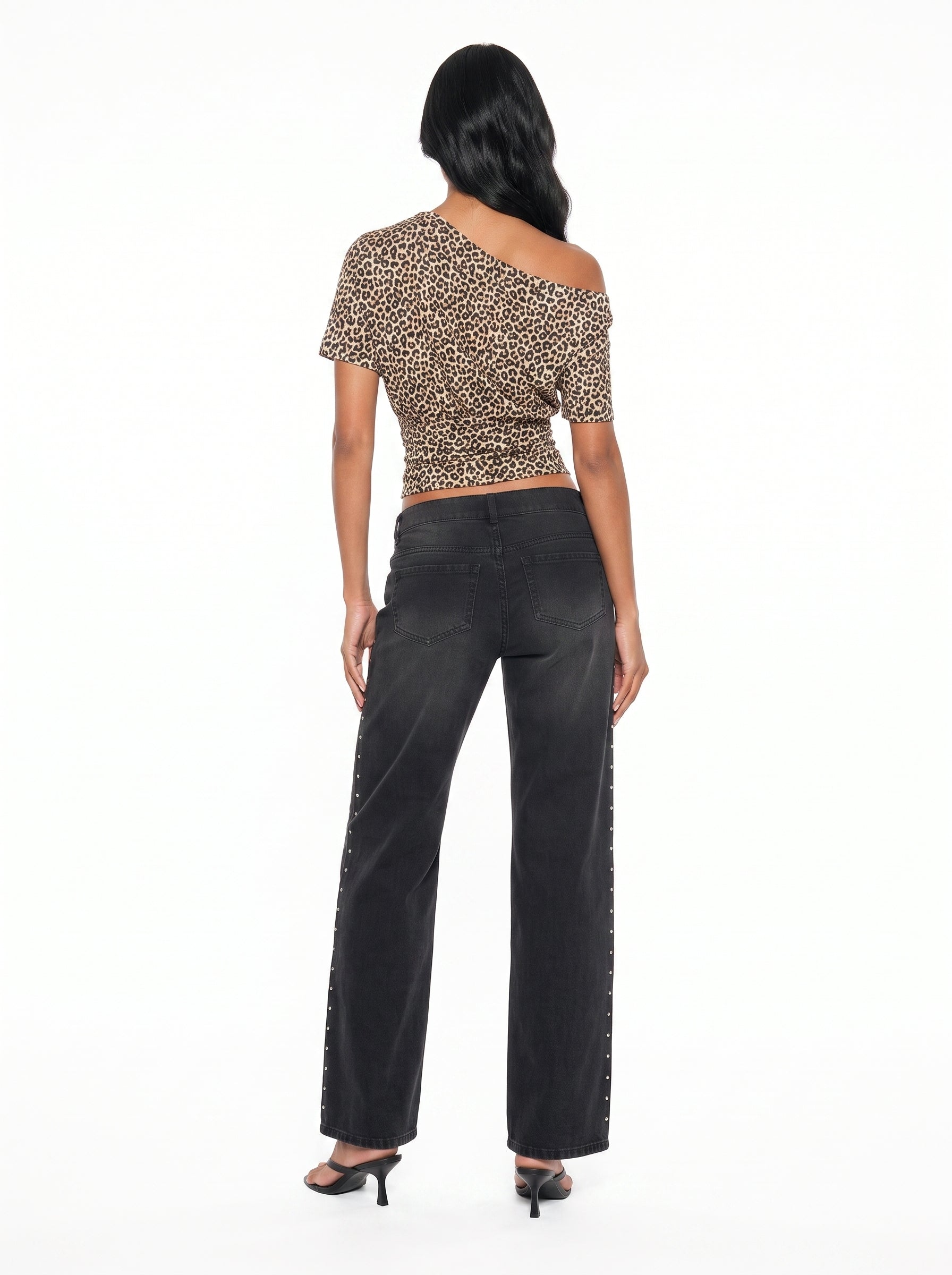 Draped Off-the-Shoulder Top