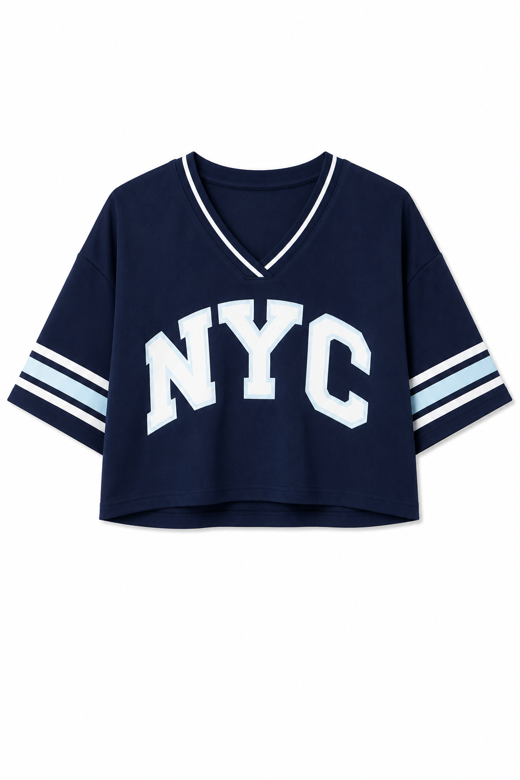 Sport Graphic Cropped Jersey Tee
