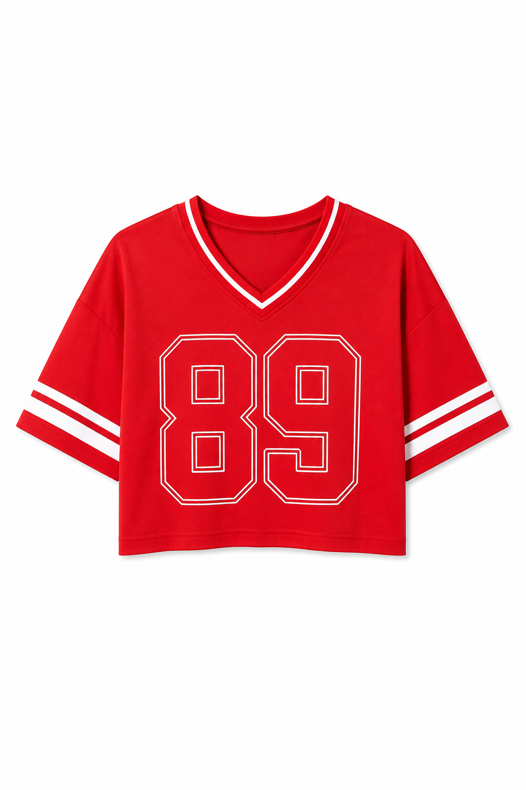 Sport Graphic Cropped Jersey Tee