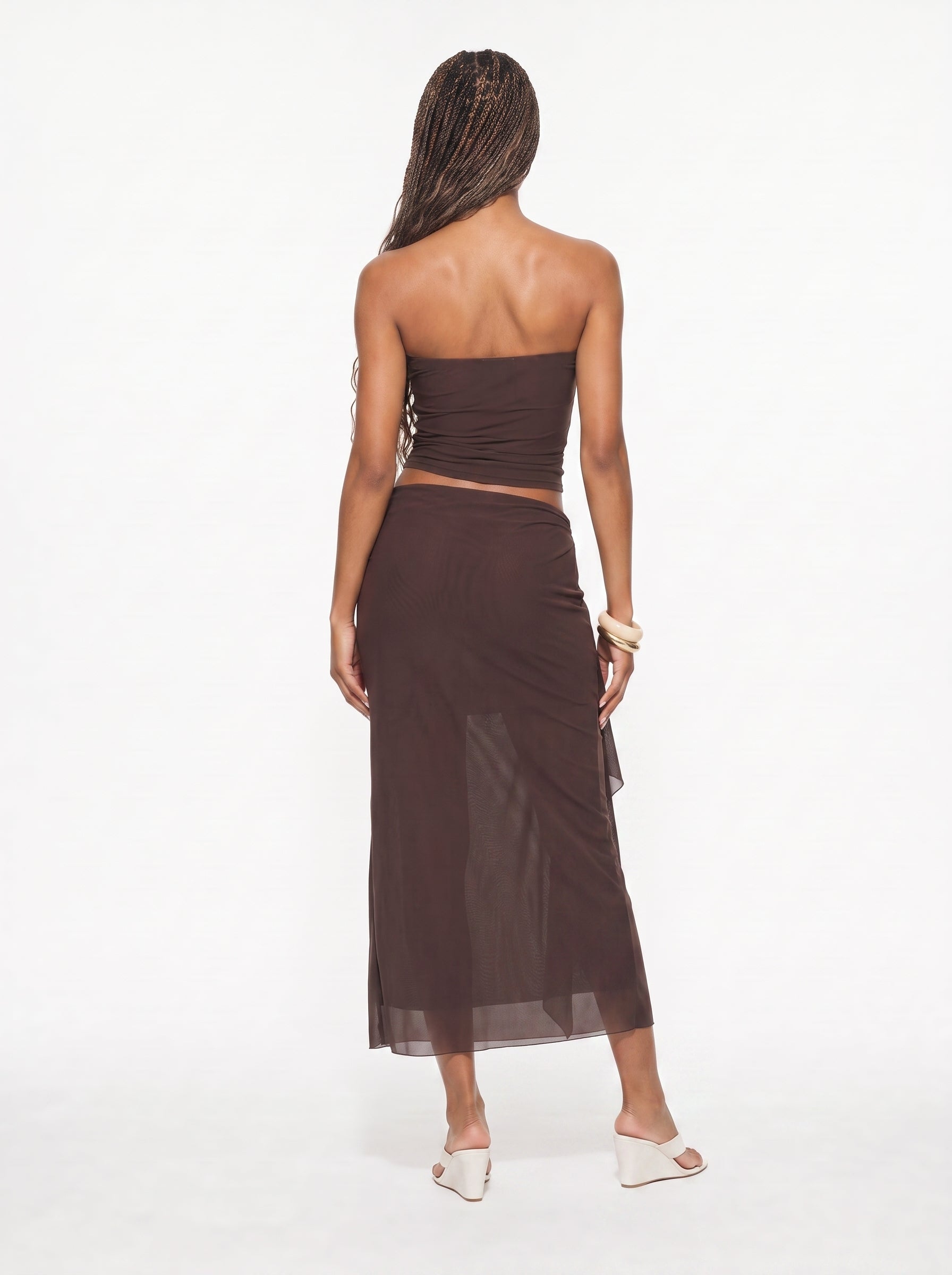 Starfish Embellished Tube Top