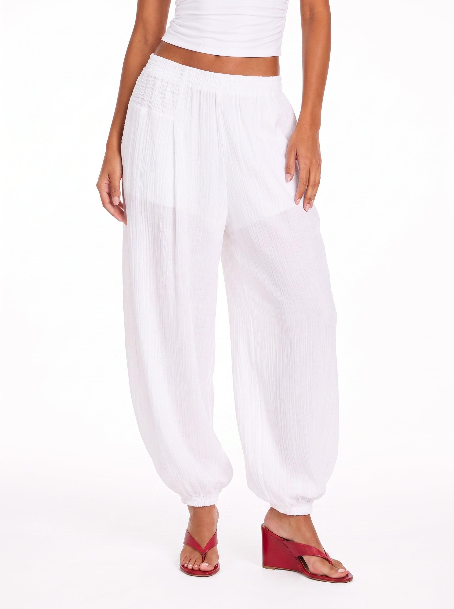 Relaxed Balloon Pants