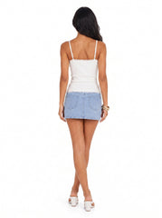 Lace-Trim Cami Tank Top