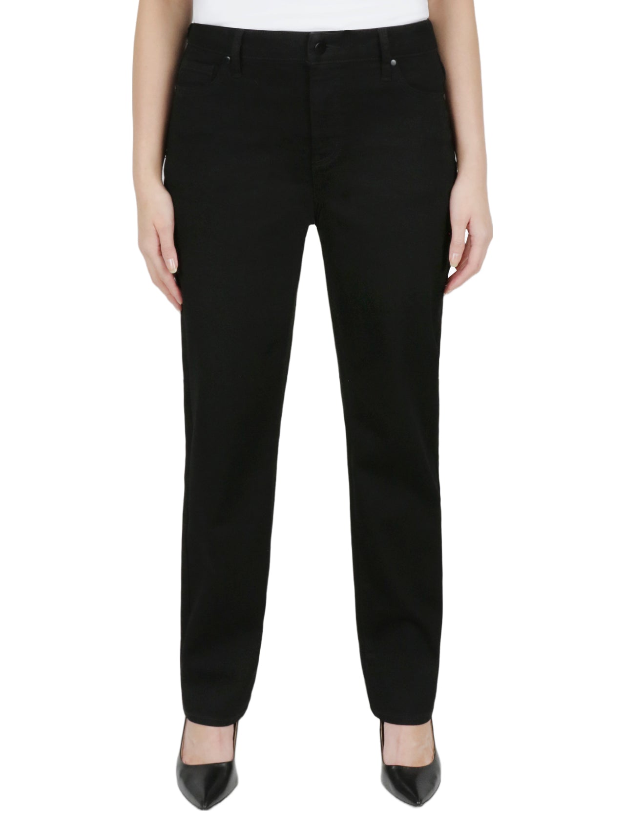 Plus Size Straight-Leg Jeans