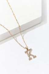 Initial Pendant Necklace