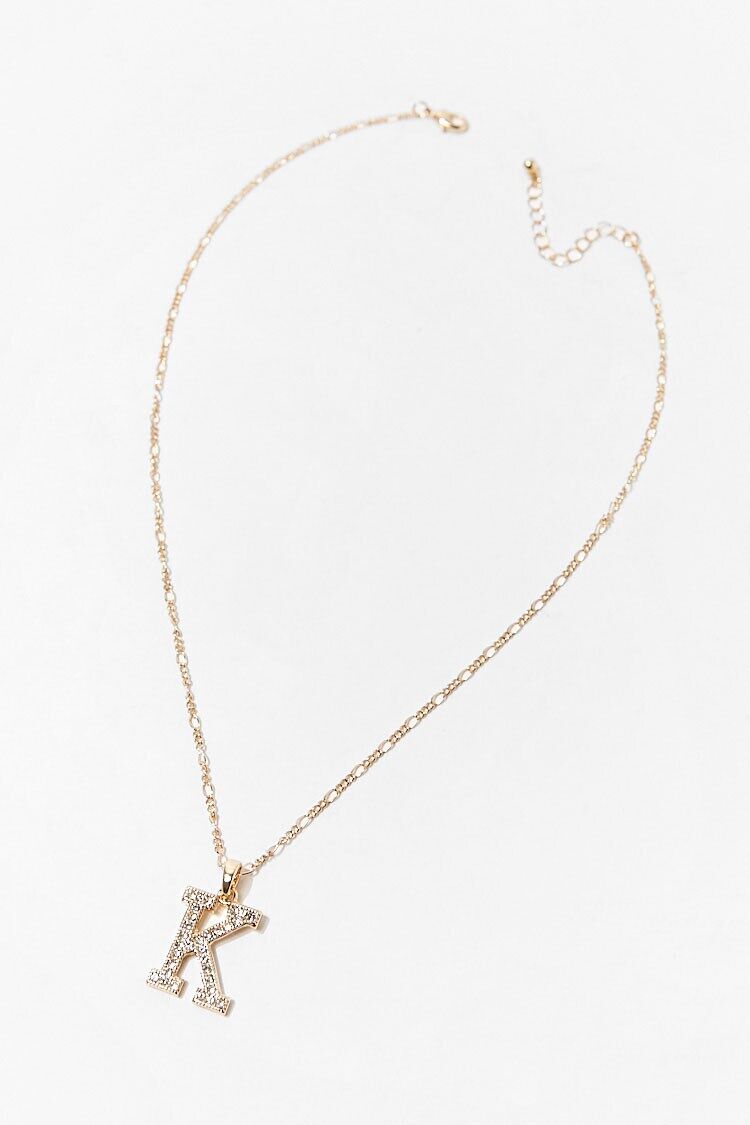 Initial Pendant Necklace