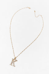 Initial Pendant Necklace