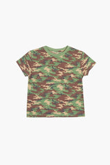 Girls Camo Print Tee (Kids)