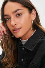 Flat Hoop Earrings