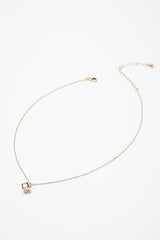 Cube Charm Necklace