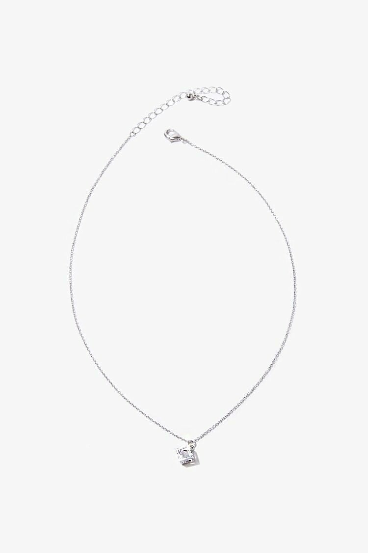 Cube Charm Necklace