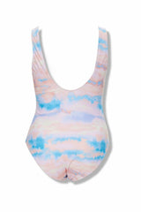 Plus Size Cloud Wash One-Piece Swimsuit