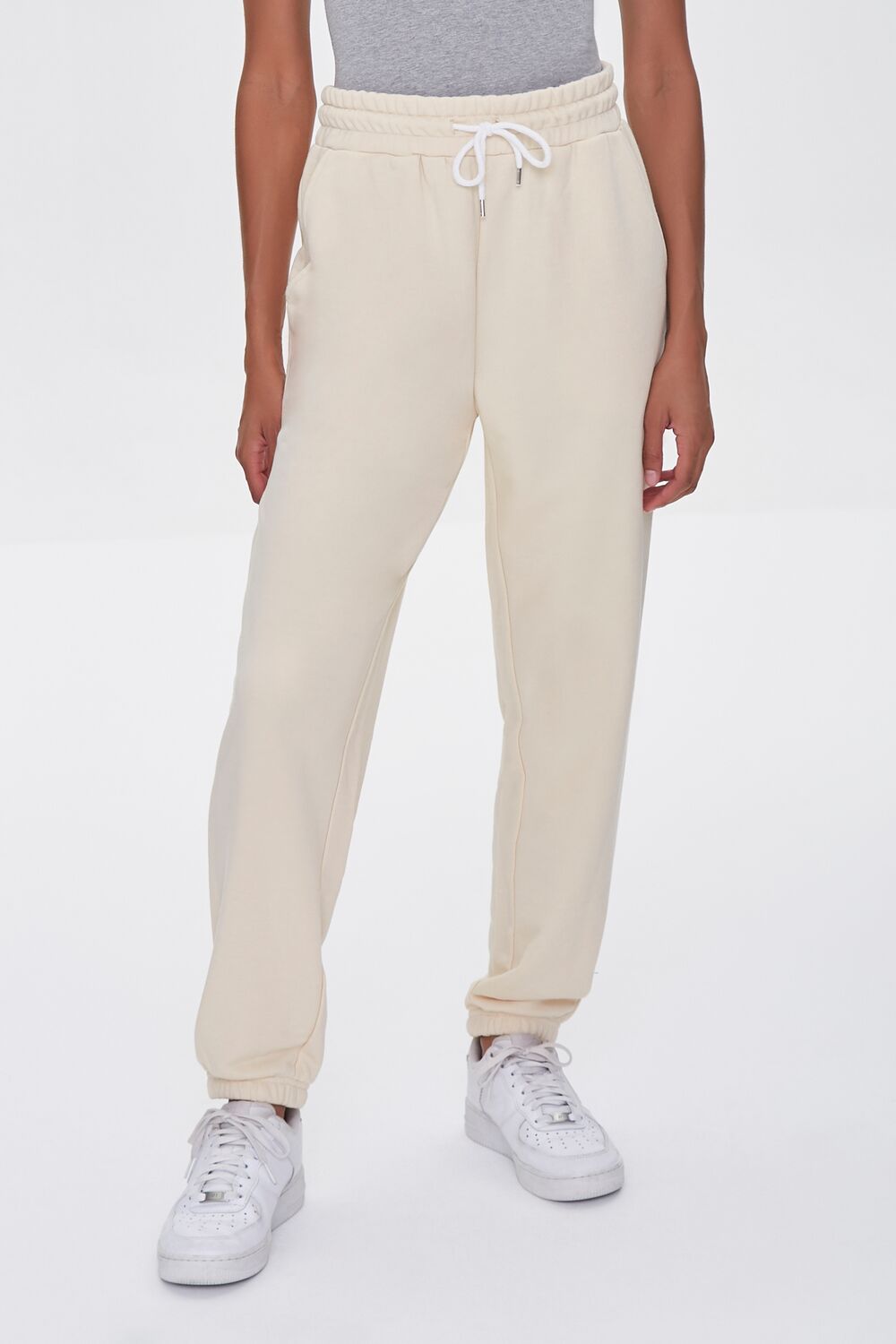 Drawstring Waist Joggers