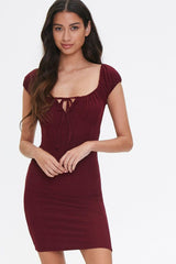 Ribbed Knit Bodycon Dress