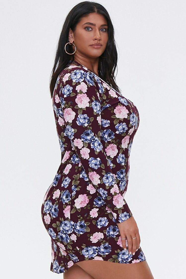 Plus Size Cutout Bodycon Dress