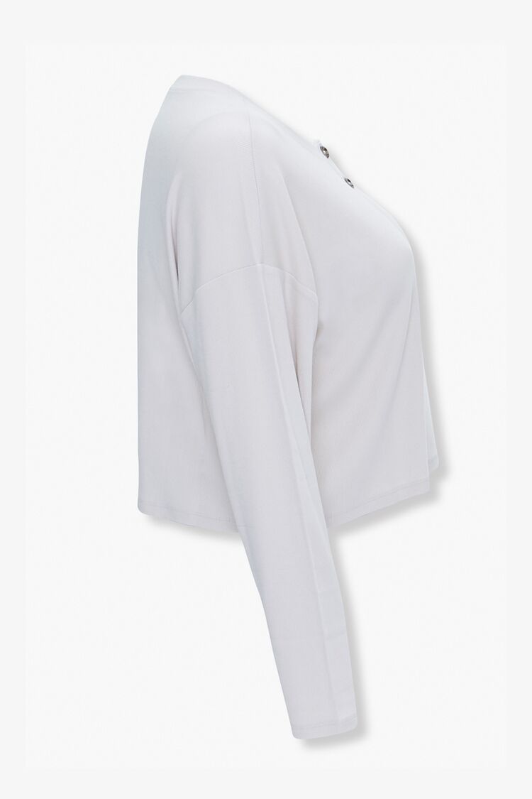 Plus Size Henley Top