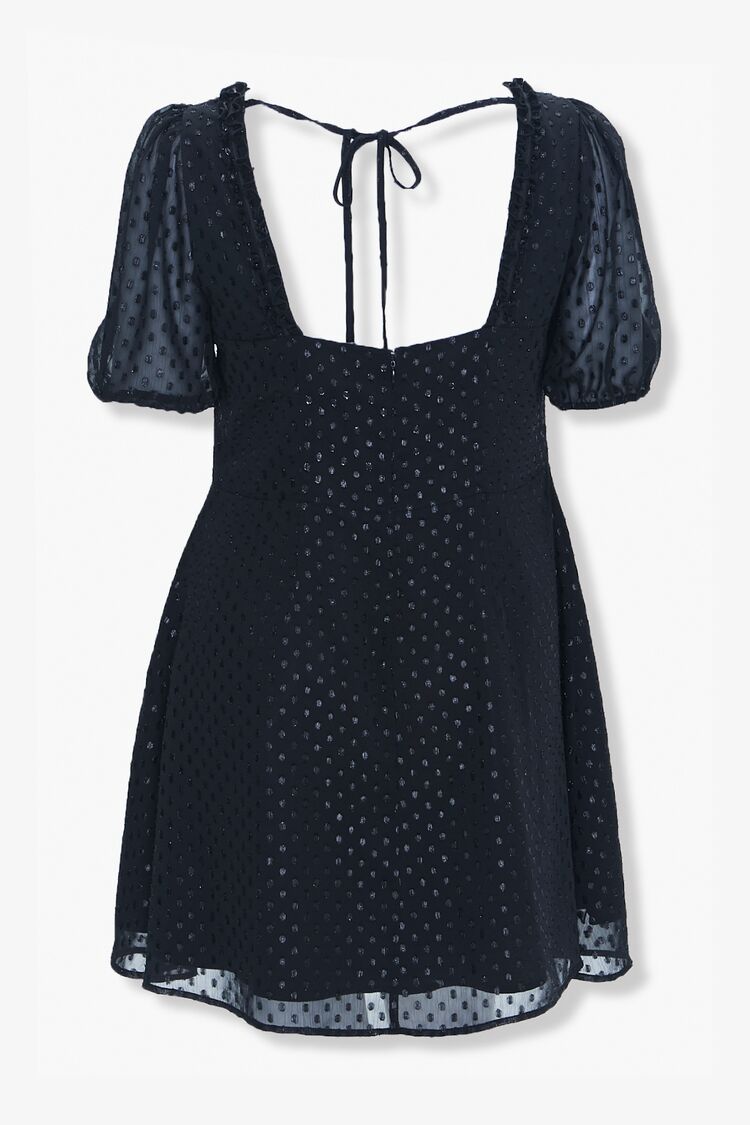Plus Size Polka Dot Sweetheart Dress