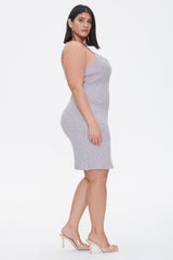 Plus Size Ribbed Cami Dress