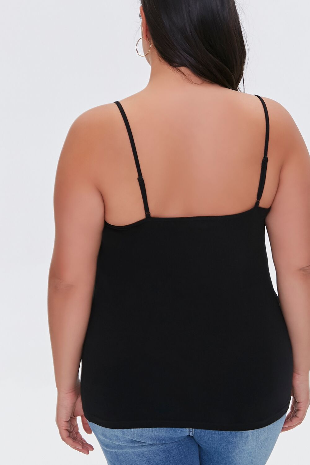 Plus Size Cotton Basic Cami