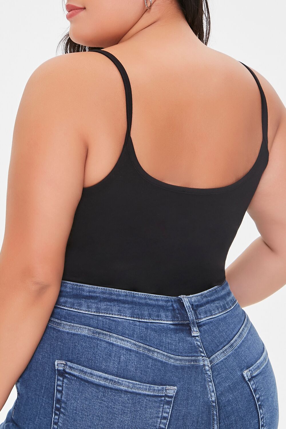 Plus Size Basic Cami Bodysuit