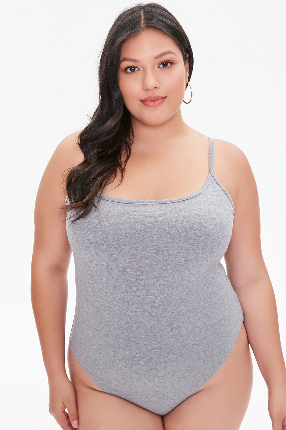 Plus Size Basic Cami Bodysuit
