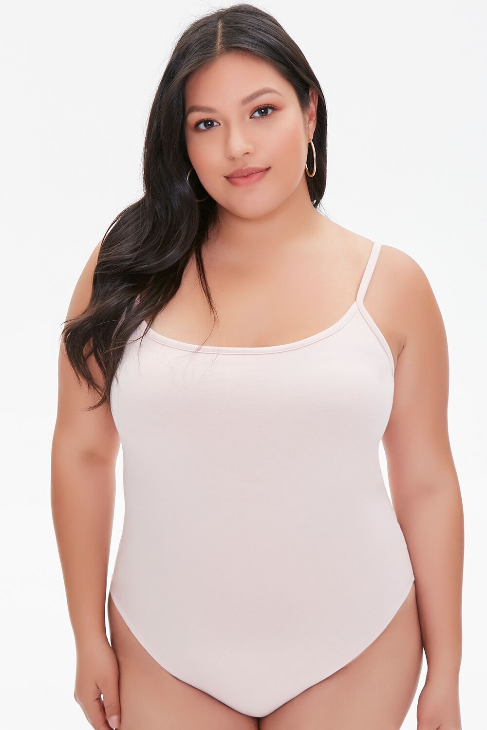 Plus Size Basic Cami Bodysuit